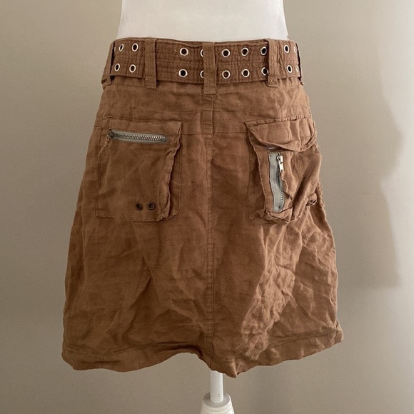 NWOT Pëtë & grëta utility cargo mini skirt - Picture 4 of 13